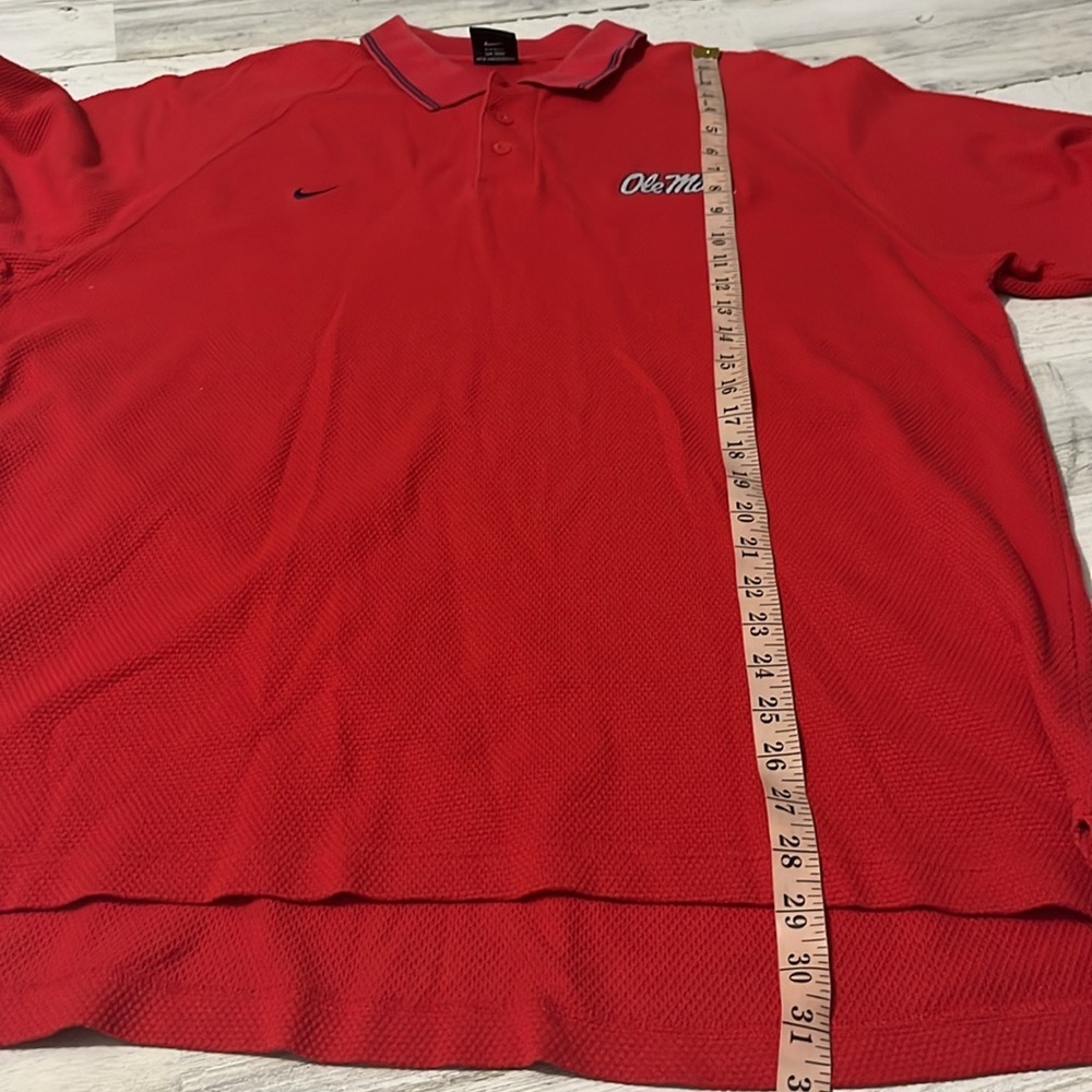 Nike Vintage Waffle Knit Ole Miss Polo Size XL - Picture 11 of 11